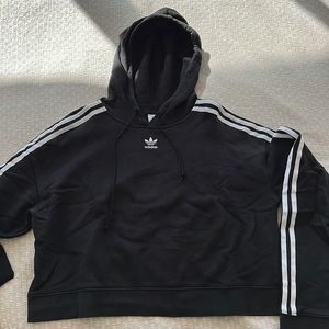 Women’s cropped adidas hoodie